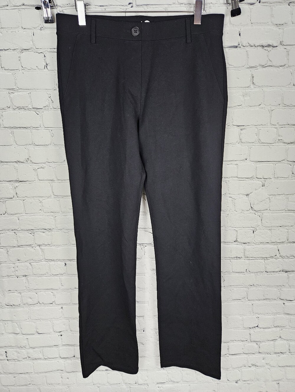 BETABRAND | classic pull-on stretch straight leg dress pant yoga pants